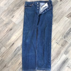 Men’s 501 dark blue Levi’s